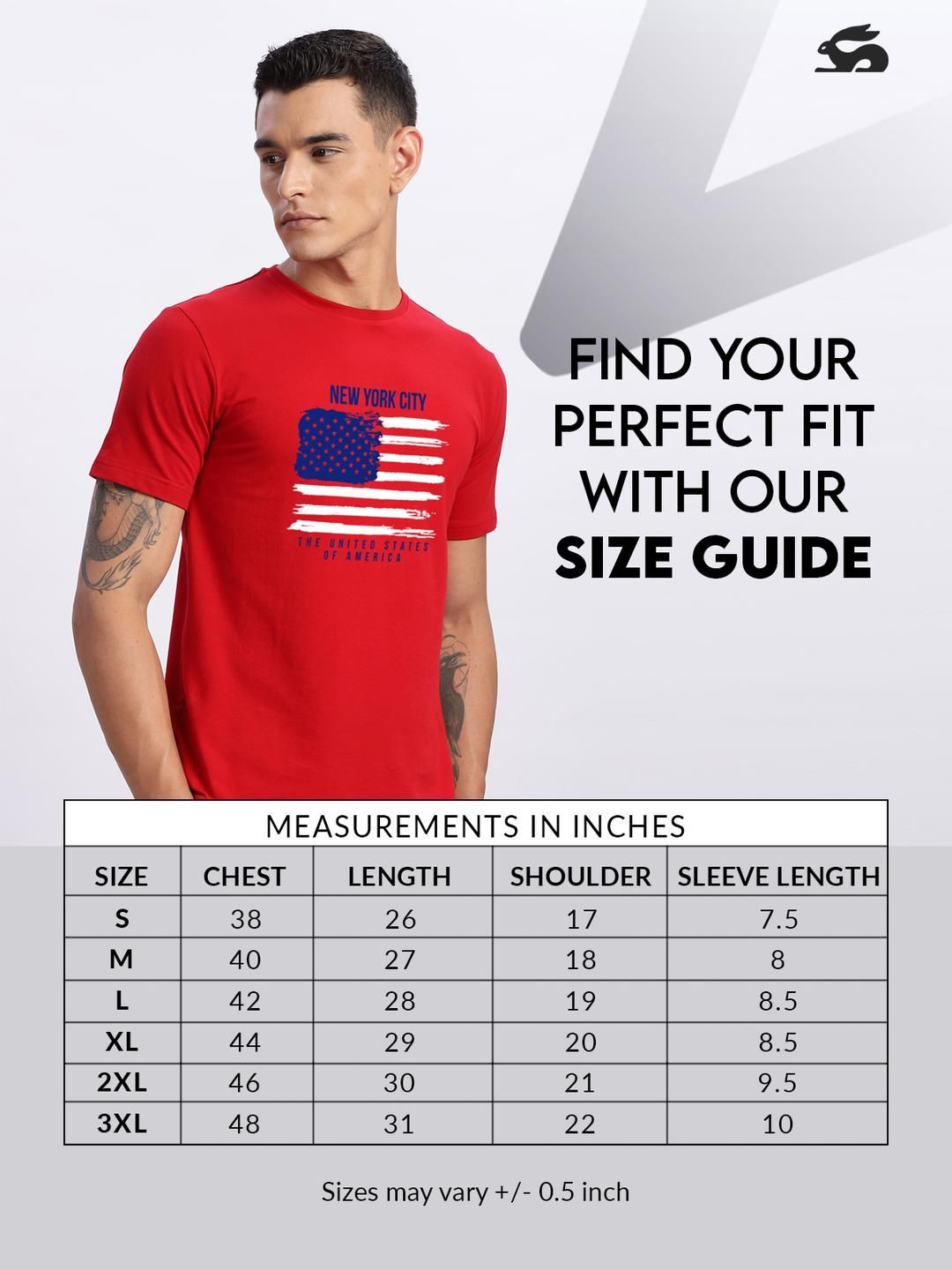 ADRO Men Red Tshirts