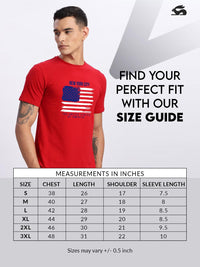 ADRO Men Red Tshirts