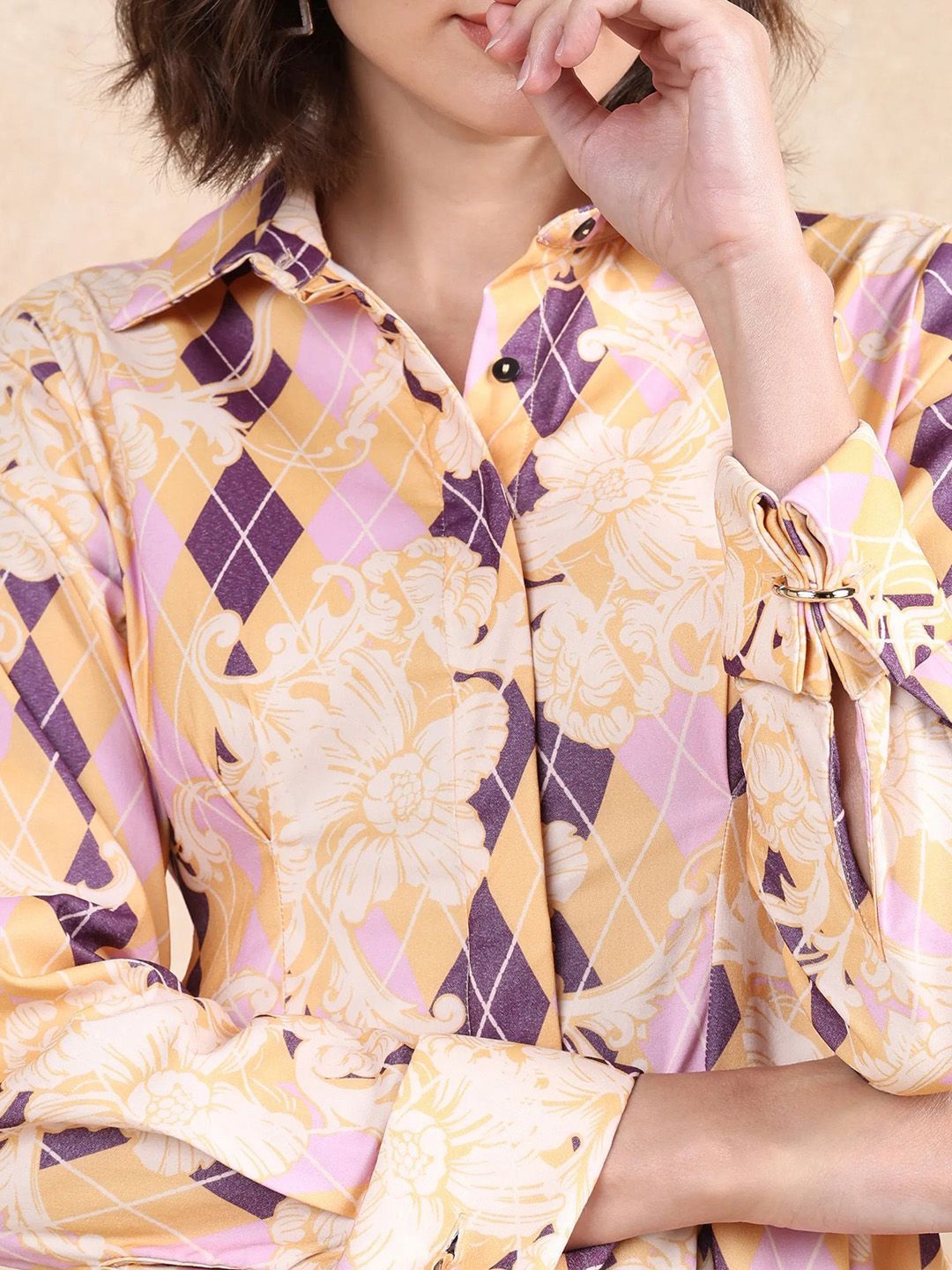 Rareism Women Printed Fit & Flare Dress