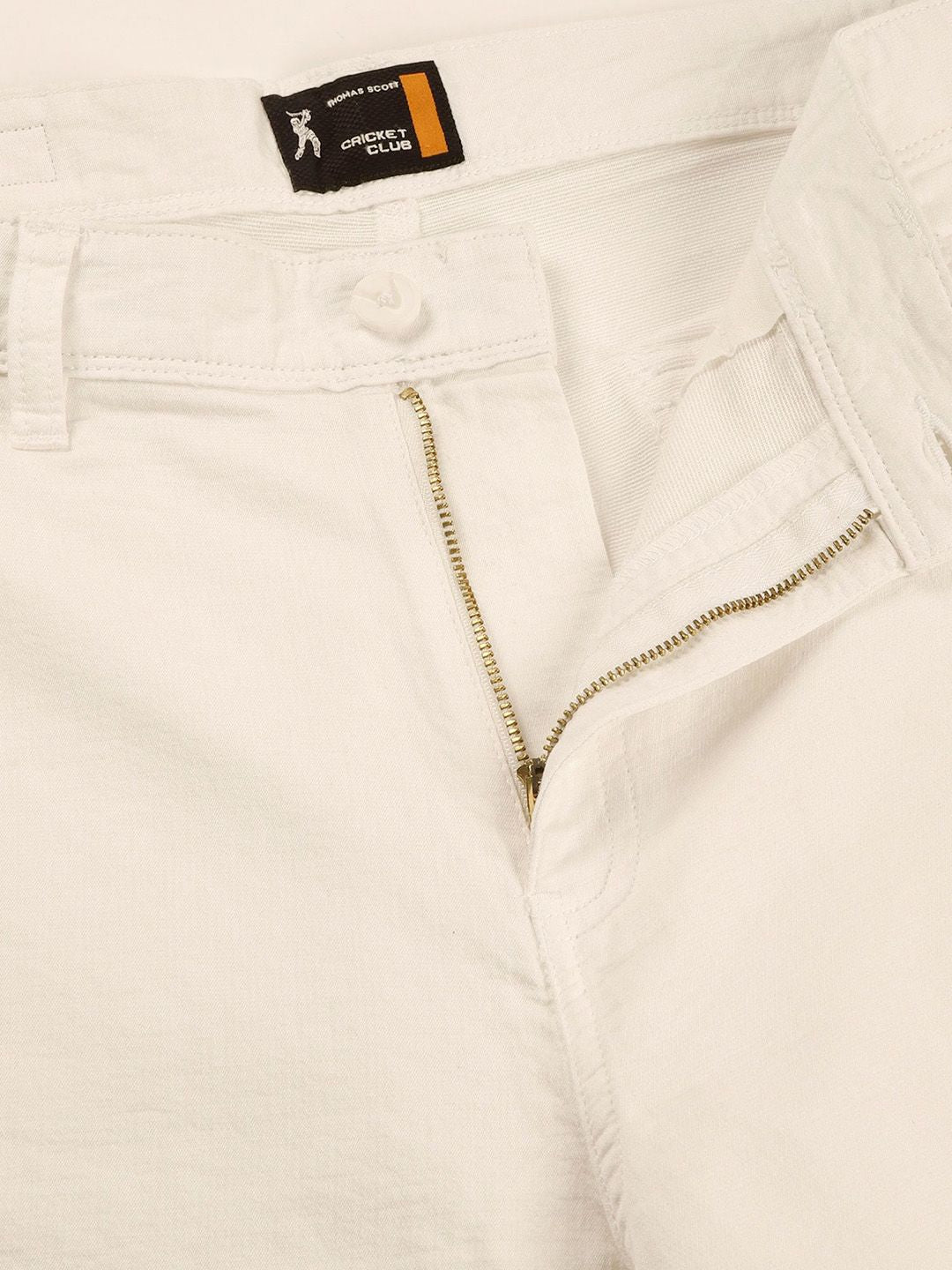Thomas Scott Men Cotton Mid-Rise Cargo Shorts