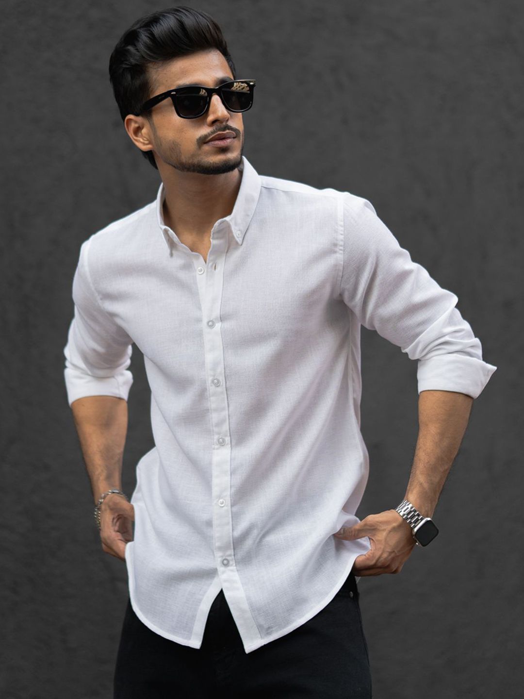 Powerlook Men Opaque Casual Shirt