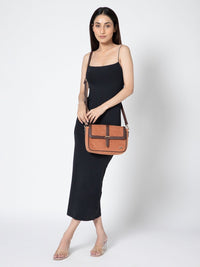 Berrylush Structured Sling Bag