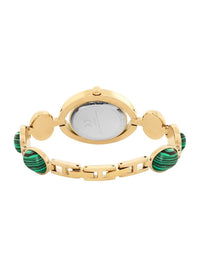 Sambungan Perancis Wanita Sunray Dial & Gelang Gaya Gaya Tali Analog Watch FCD1NGM