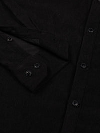 Thomas Scott Men Premium Corduroy Slim Fit Button-Down Collar Casual Shirt