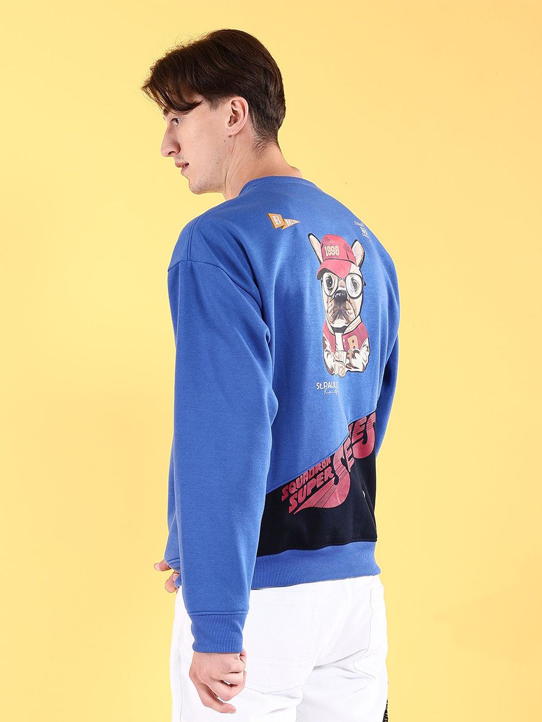 The Indian Garage Co Men Printed Sweatshirt