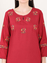 W Women Embellished Sequinned Kurta