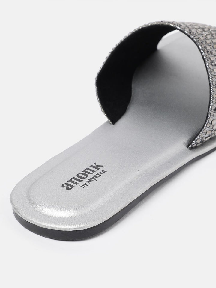 Anouk Women Embellished Open Toe Flats