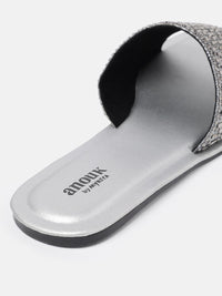 Anouk Women Embellished Open Toe Flats