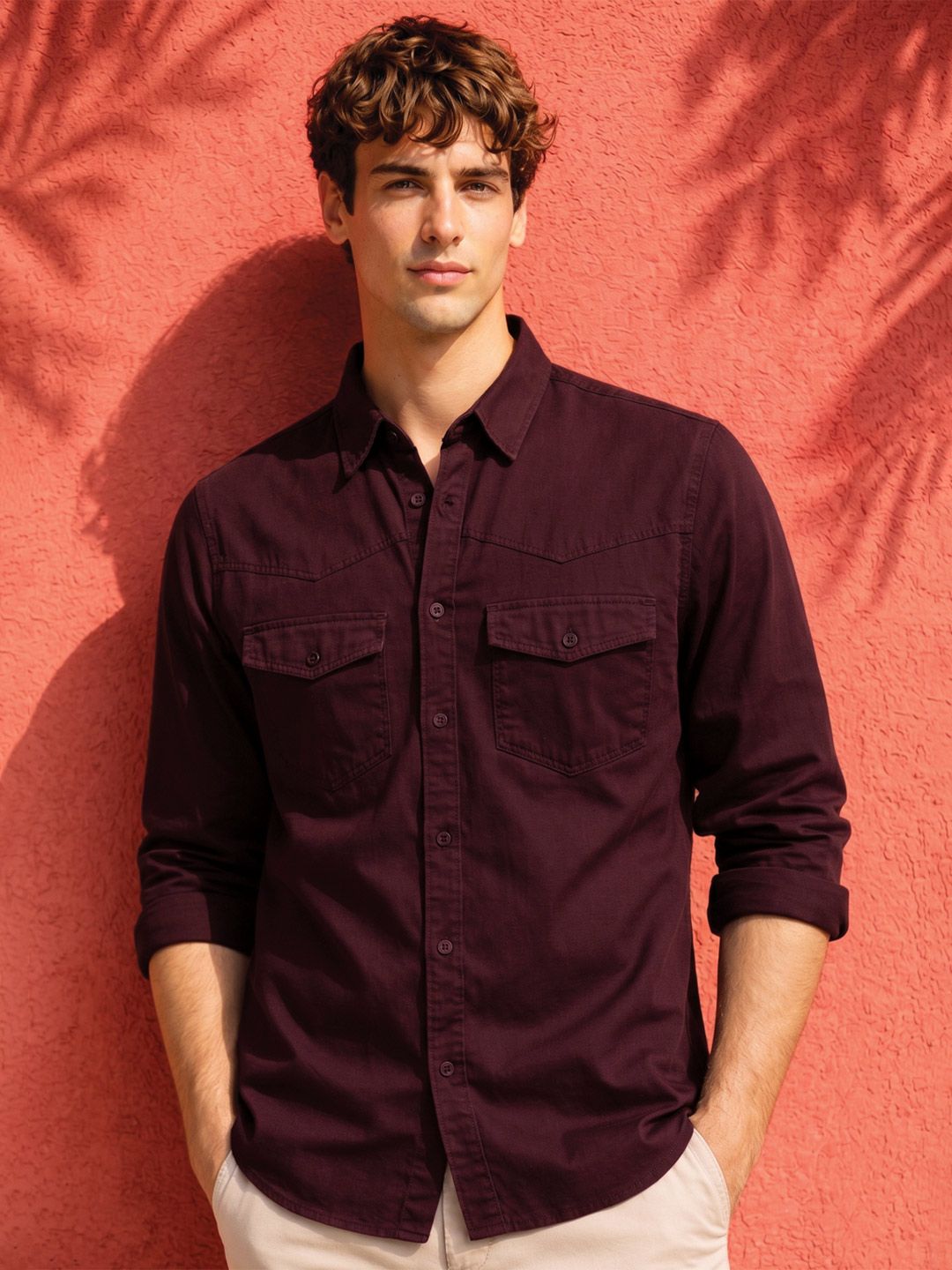 ADRO Men Standard Casual Shirt