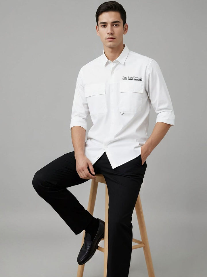ADRO Men Standard Printed Casual Shirt