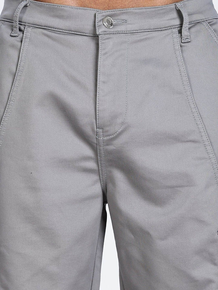 Eszett Baggy Stretch Seluar Kargo Santai Bertingkat Tinggi