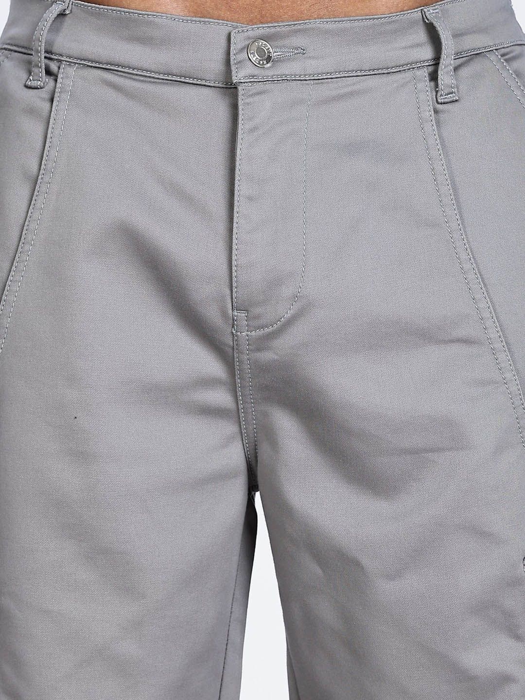 Eszett Baggy Stretch Seluar Kargo Santai Bertingkat Tinggi