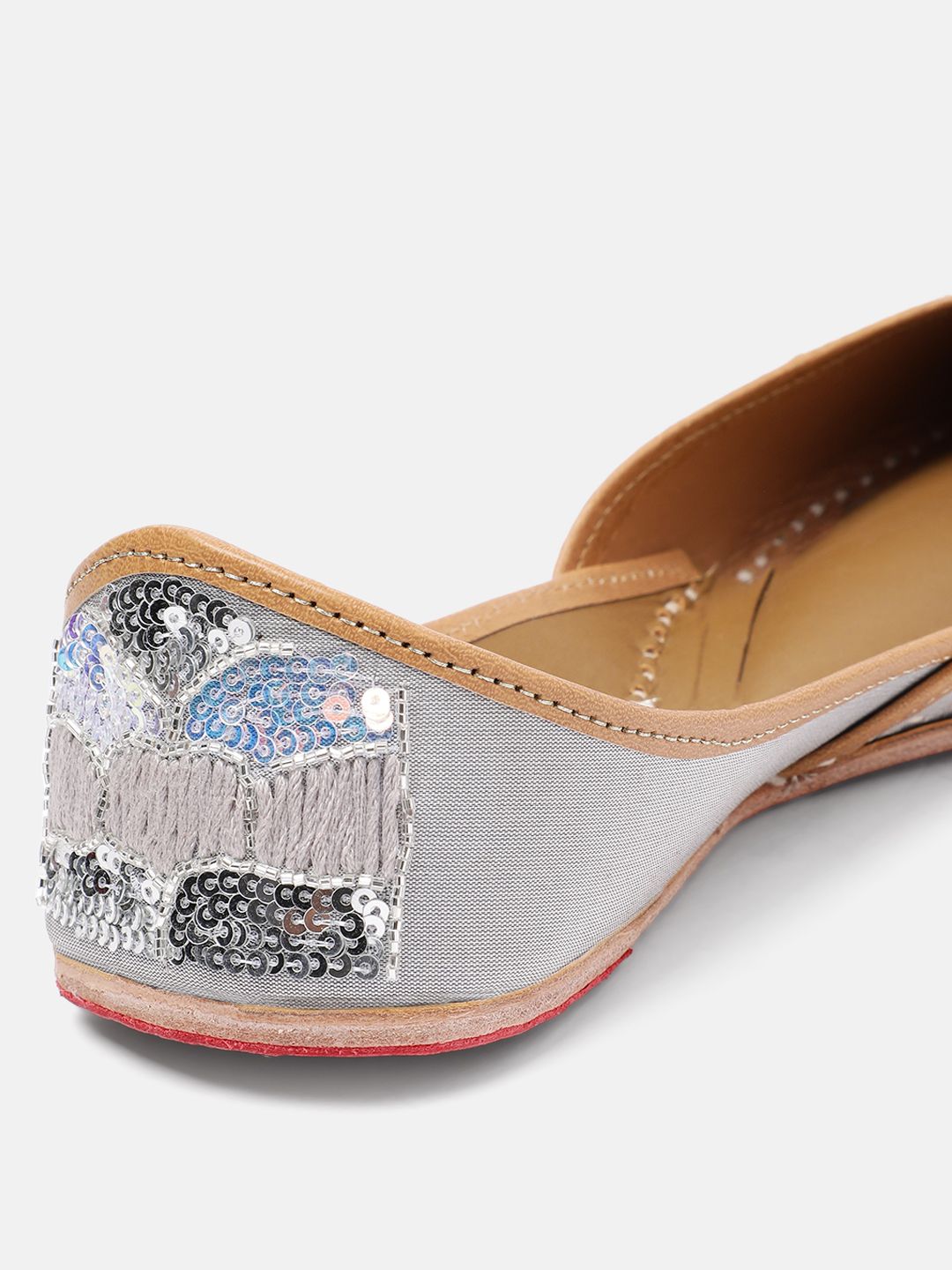 House of Pataudi Women Ethnic Embellished Mojaris