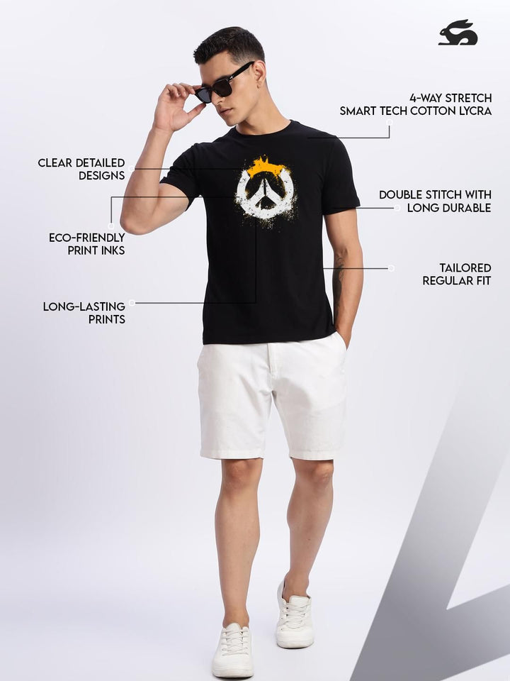 Tshirts Hitam Lelaki ADRO