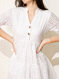 Berrylush Women V-Neck Fit & Flare Dress