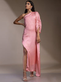 Mamicha One Shoulder Maxi Dress