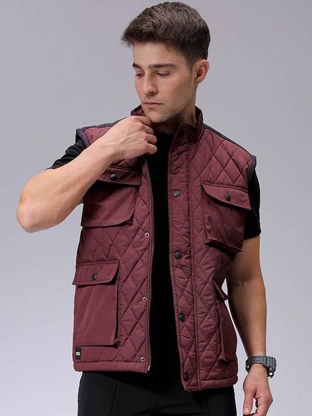 The Indian Garage Co Men Lightweight Puffer Jacket