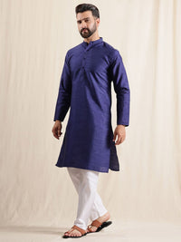Anouk Men Mandarin Collar Regular Straight Kurta with Pyjamas