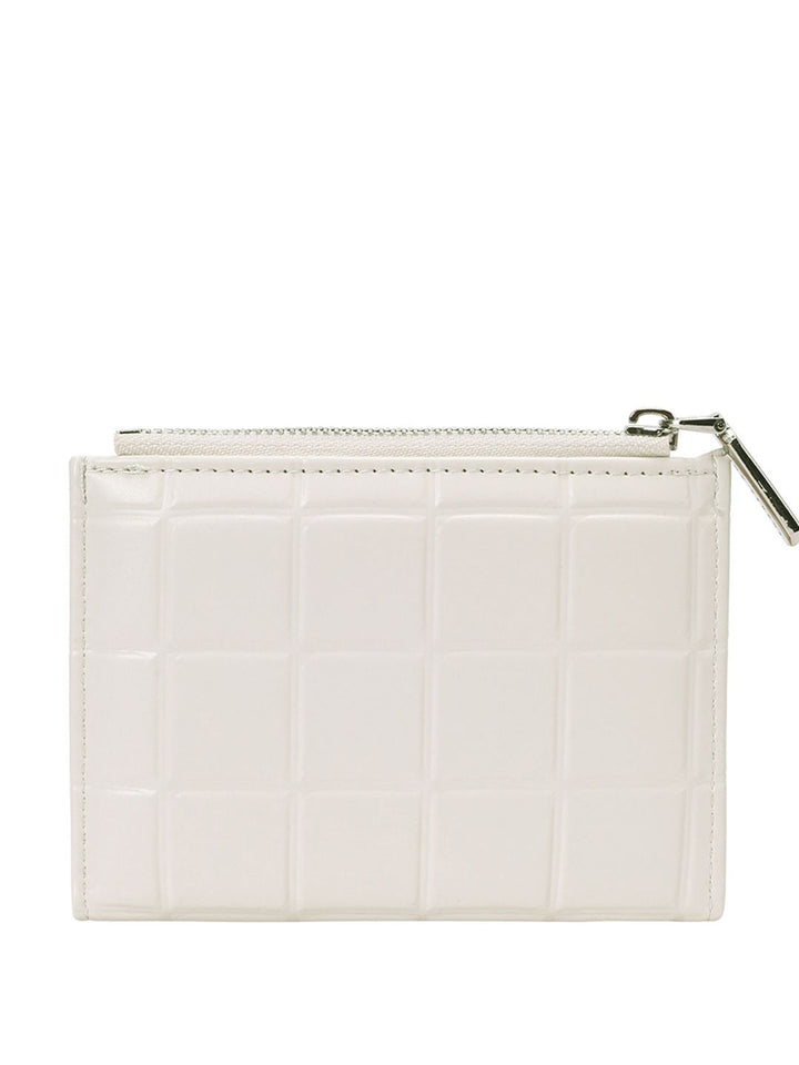Lino Perros Women Geometric Textured Quilted Two Fold Wallet