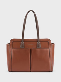 Lino Perros Voyage Commuter Oversized Structured Tote Bag