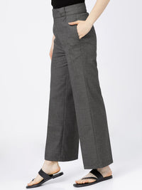Tokyo Talkies Women Flared High-Rise Trousers