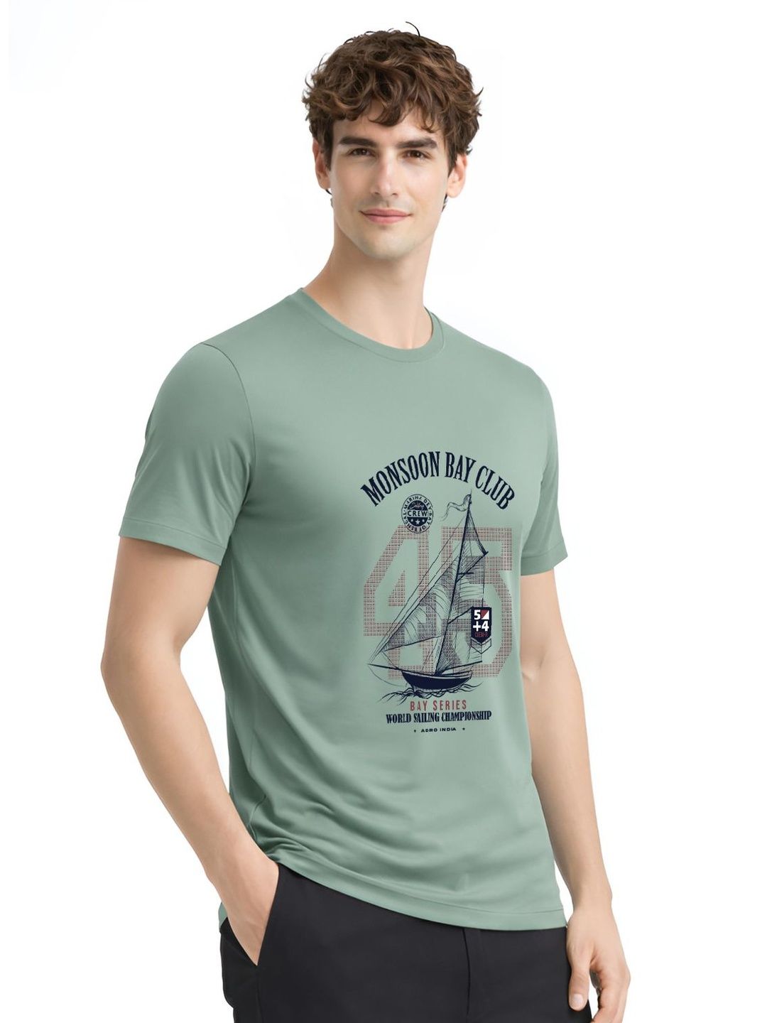 ADRO Men Printed T-shirt