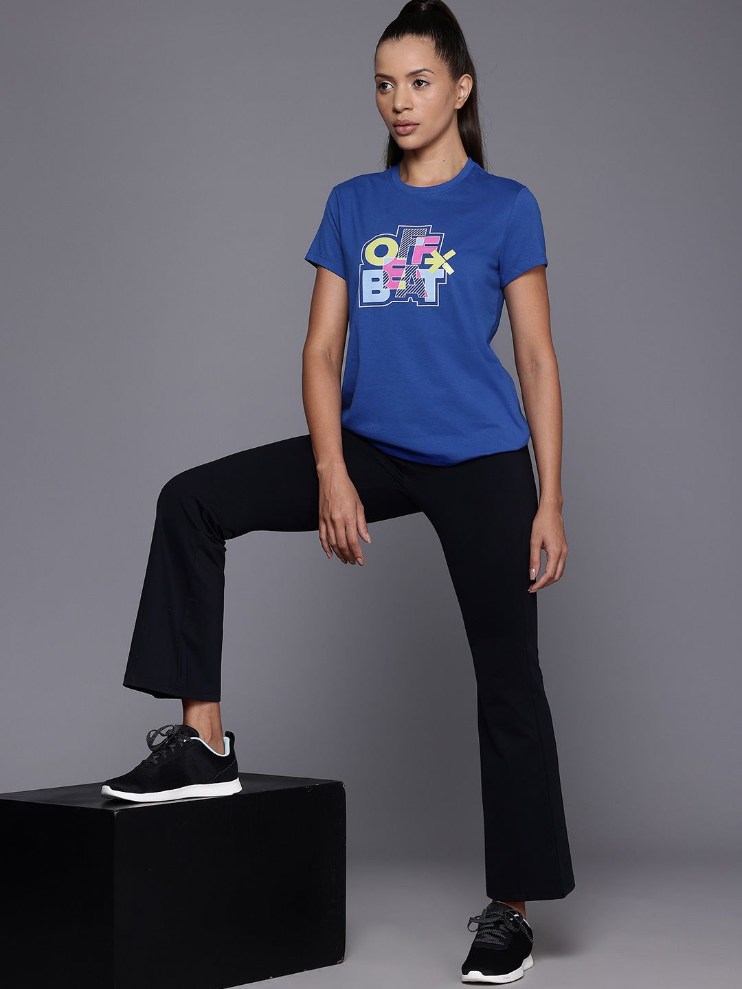 HRX by Hrithik Roshan Women Typography Printed T-shirt