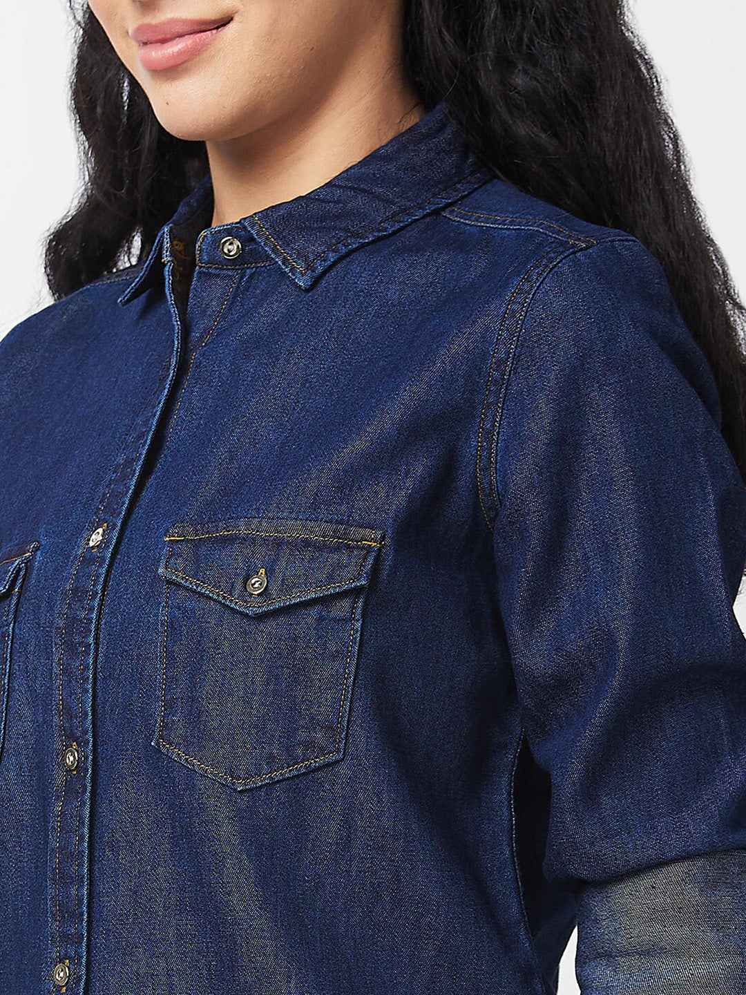 SPYKAR Women Pure Cotton Casual Shirt