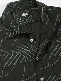 Thomas Scott Men Classic Slim Fit Opaque Printed Casual Shirt