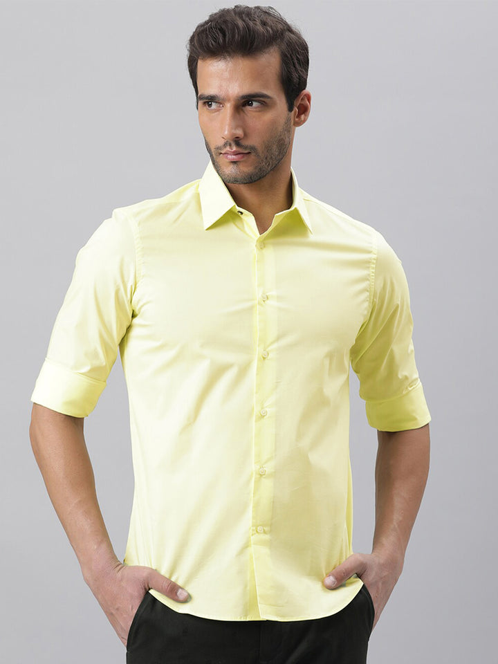RARE RABBIT Men Neutro Slim Fit Cotton Shirt