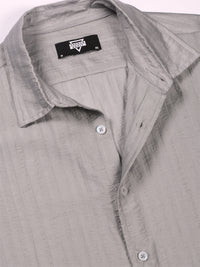 Thomas Scott Men Classic Slim Fit Opaque Casual Shirt
