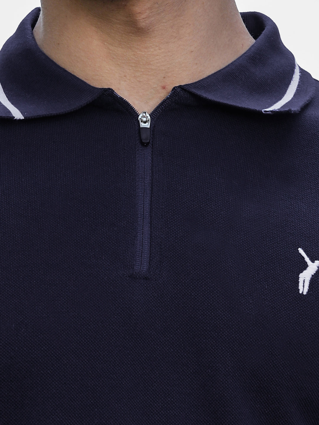 Thomas Scott Men Polo Collar Solid T-shirt
