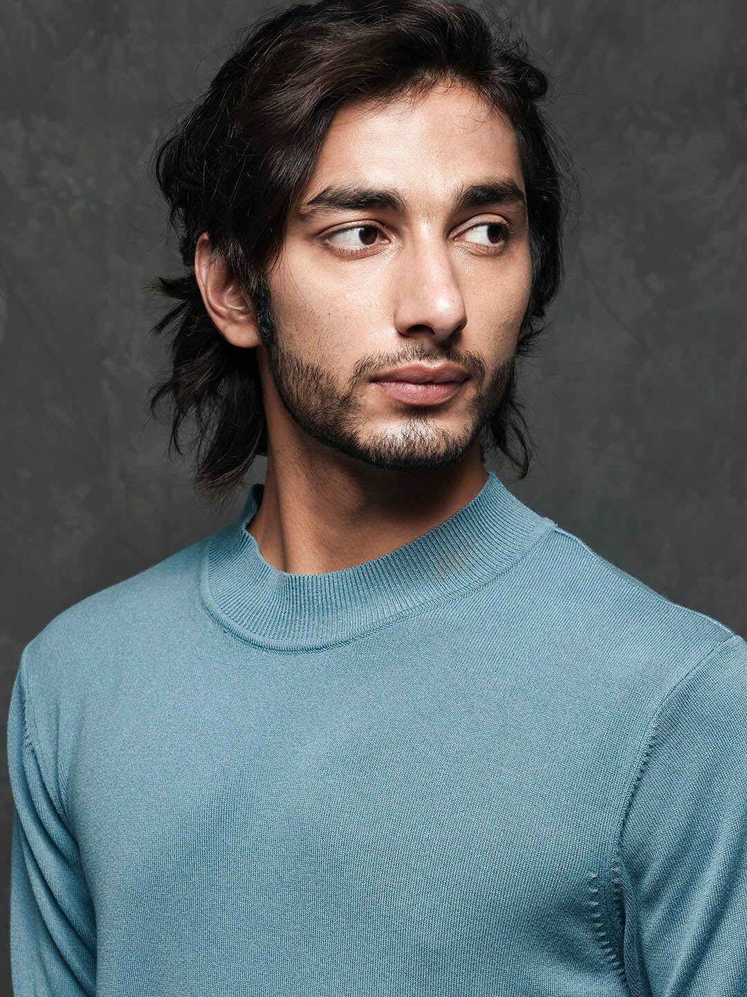 RARE RABBIT Men Alfo 1 High Neck Sweater