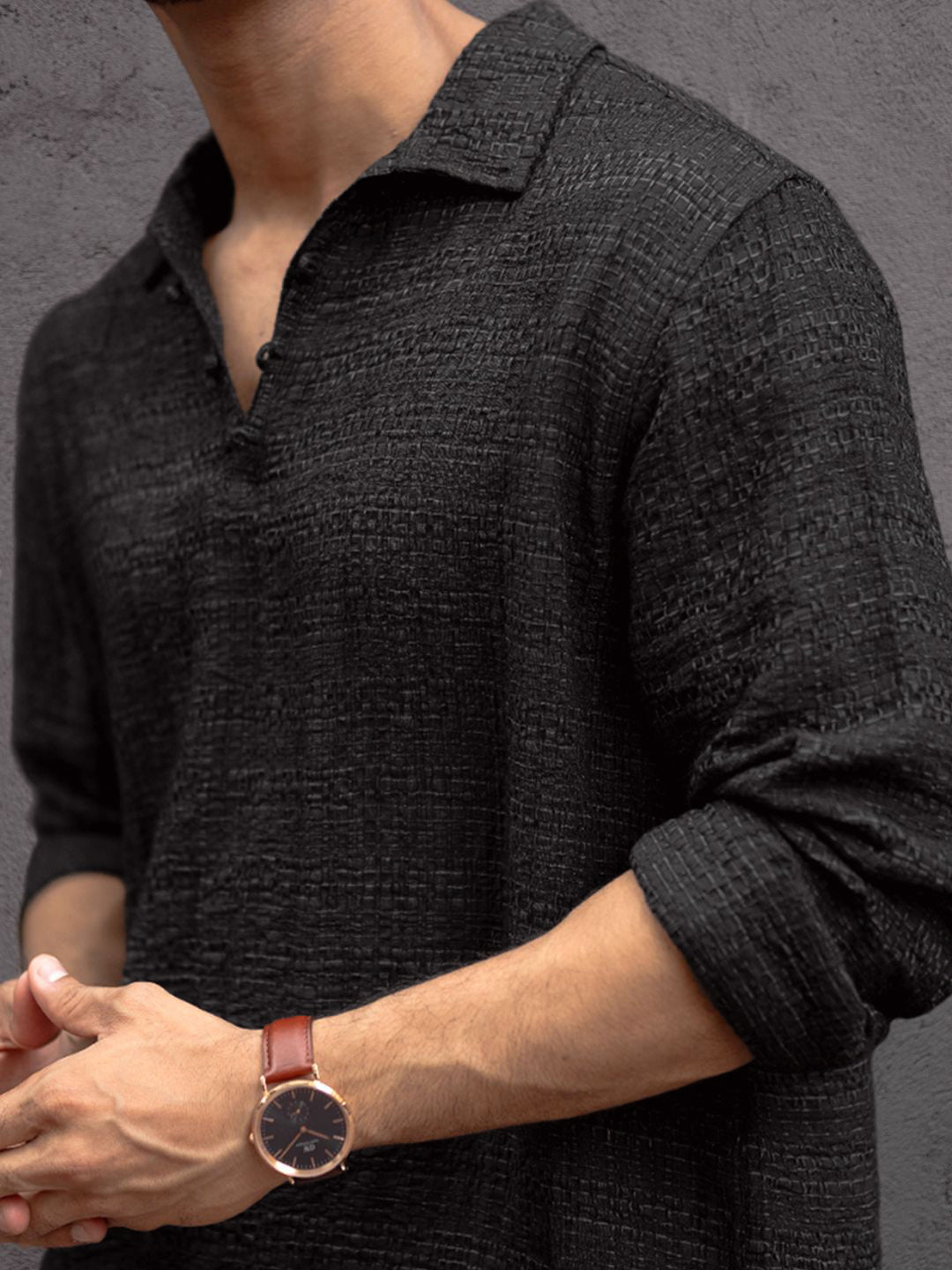 Powerlook Men Opaque Casual Shirt