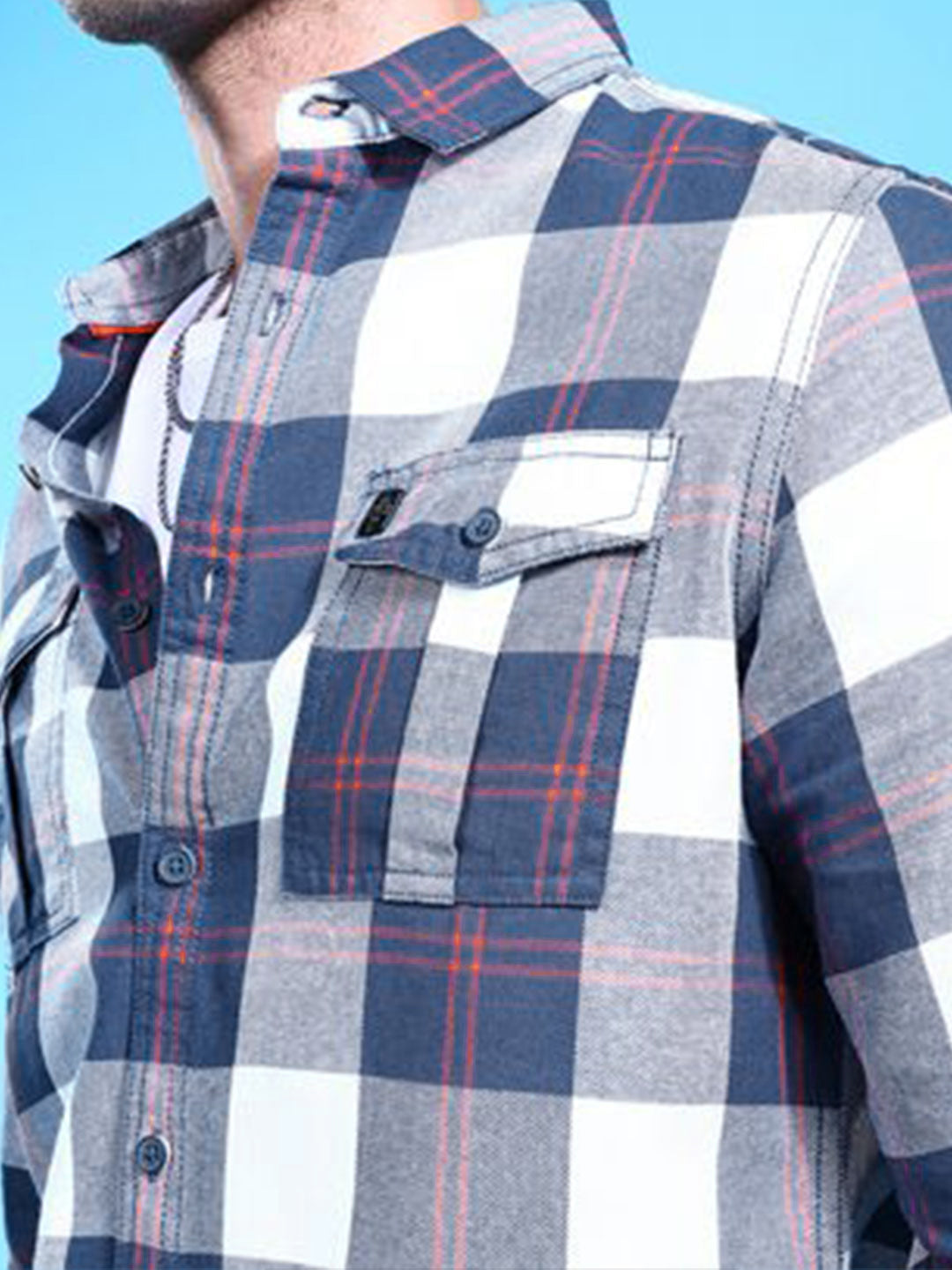The Indian Garage Co Checked Casual Shirt