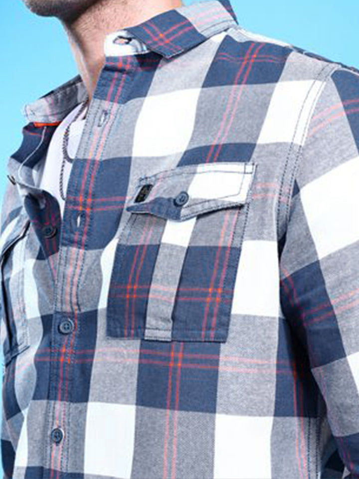 The Indian Garage Co Checked Casual Shirt
