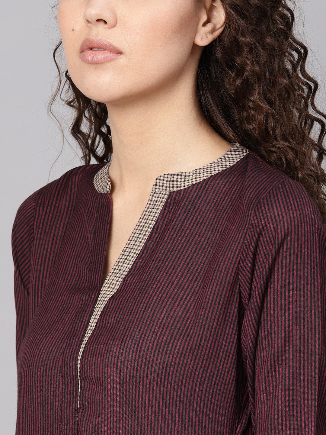 Gerua By Libas Striped Kurta with Trousers