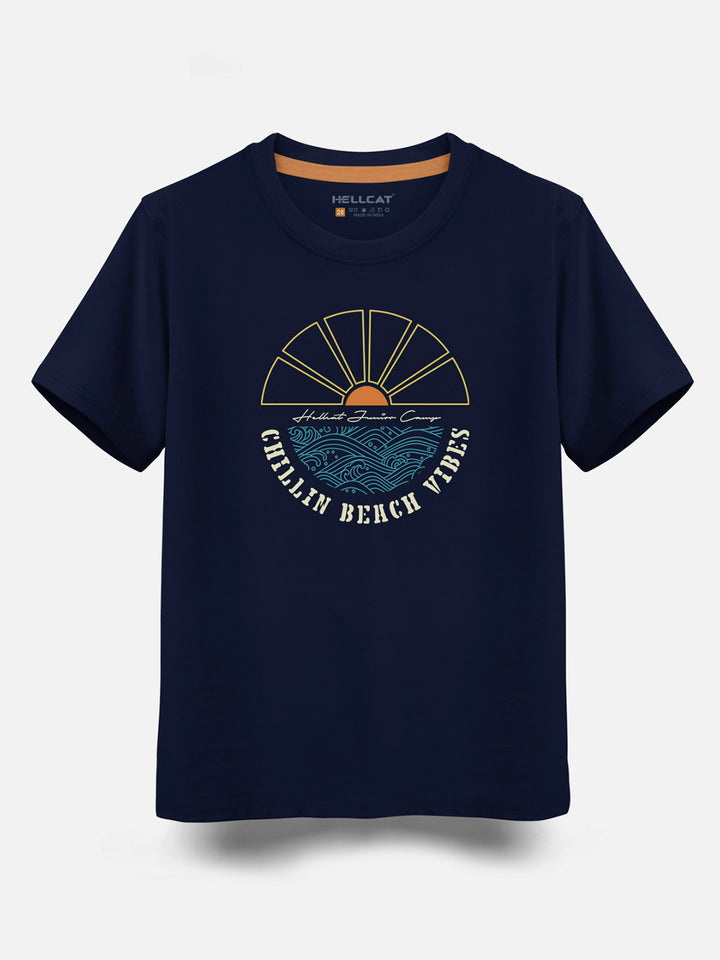 HELLCAT Boys Pack Of 3 Printed Cotton T-shirt