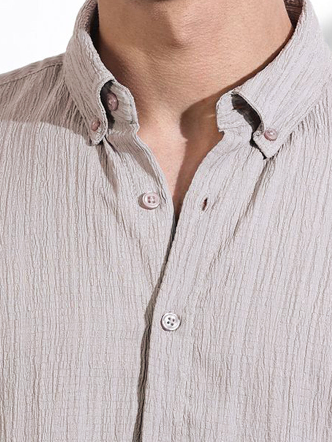 Thomas Scott Men Classic Slim Fit Opaque Casual Shirt