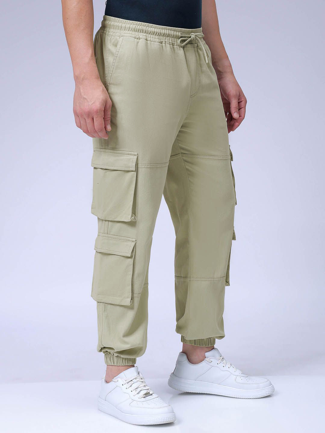 The Indian Garage Co Men Cargos Trousers
