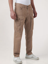 Bene Kleed Men Pure Cotton Relaxed Fit Cargo Trouser