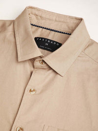 VASTRADO Men Classic Slim Fit Opaque Casual Shirt