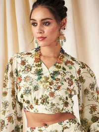 Shae by SASSAFRAS Printed Ready to Wear Lehenga & Choli