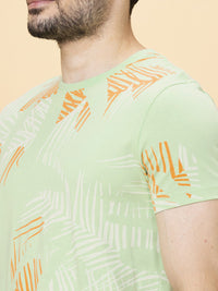 Being Human Men Round Neck Pure Cotton Printed T-shirt