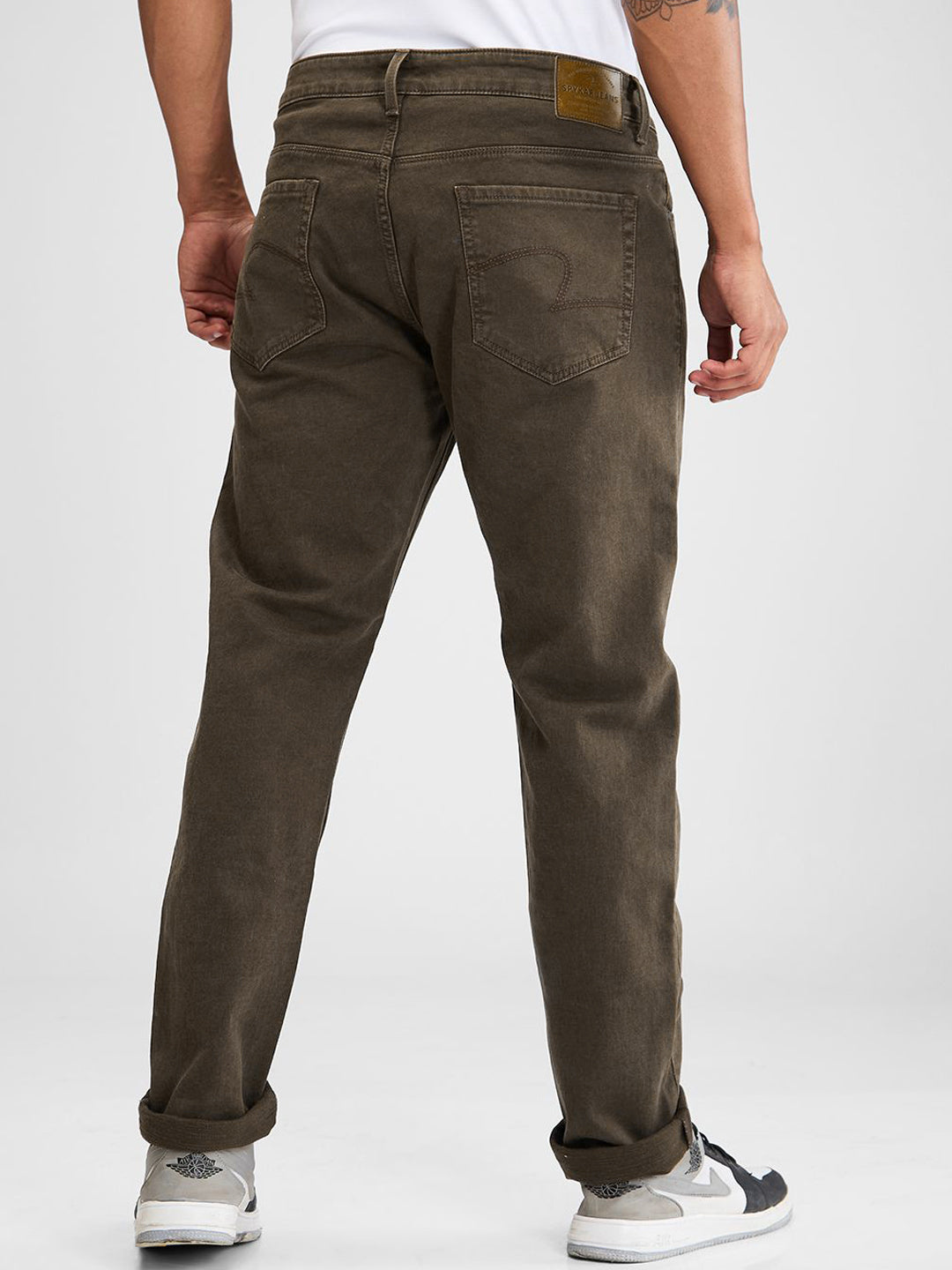 SPYKAR Men Skinny Fit Low-Rise Light Fade Stretchable Jeans