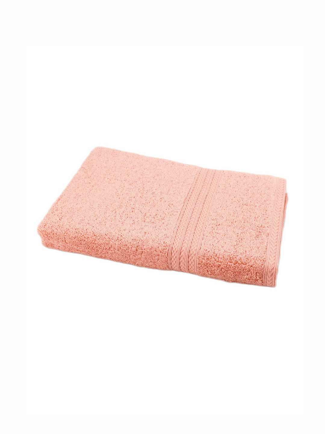 BOMBAY DYEING Peach-Coloured 1 Pcs Cotton 450 GSM Bath Towel