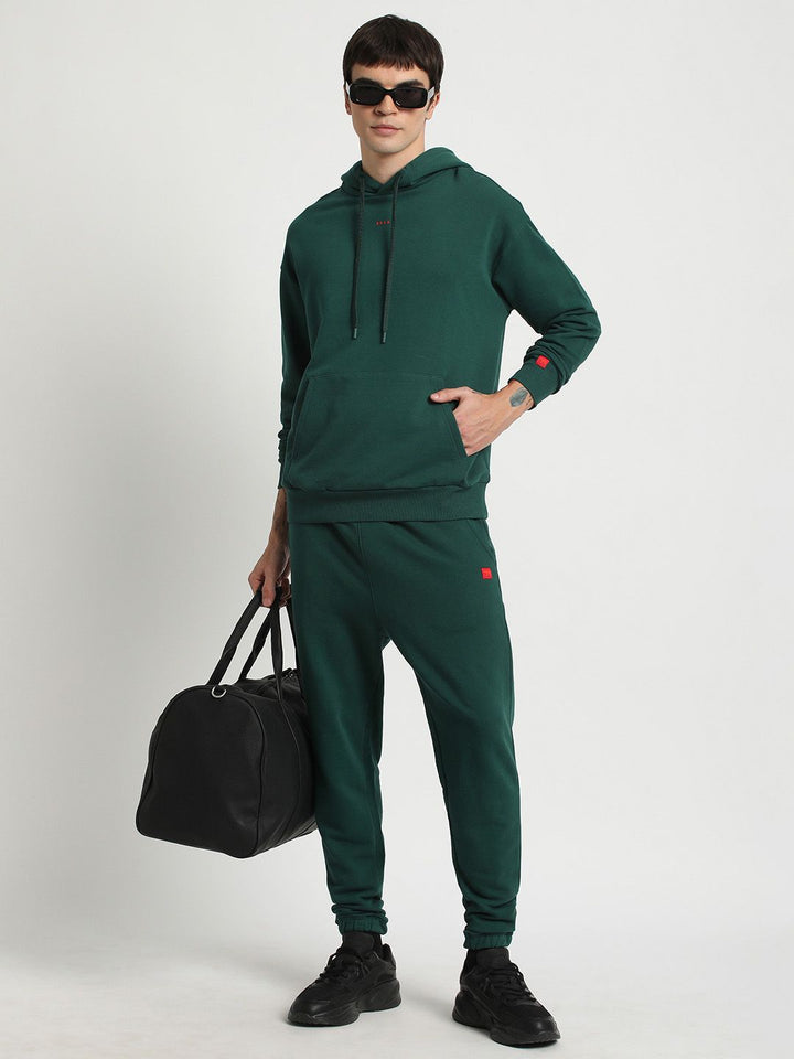 THE BEAR HOUSE Hooded Pure Cotton Pullover Sweatshirt