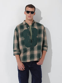 The Indian Garage Co Men Relaxed Fit Checkered Shirt