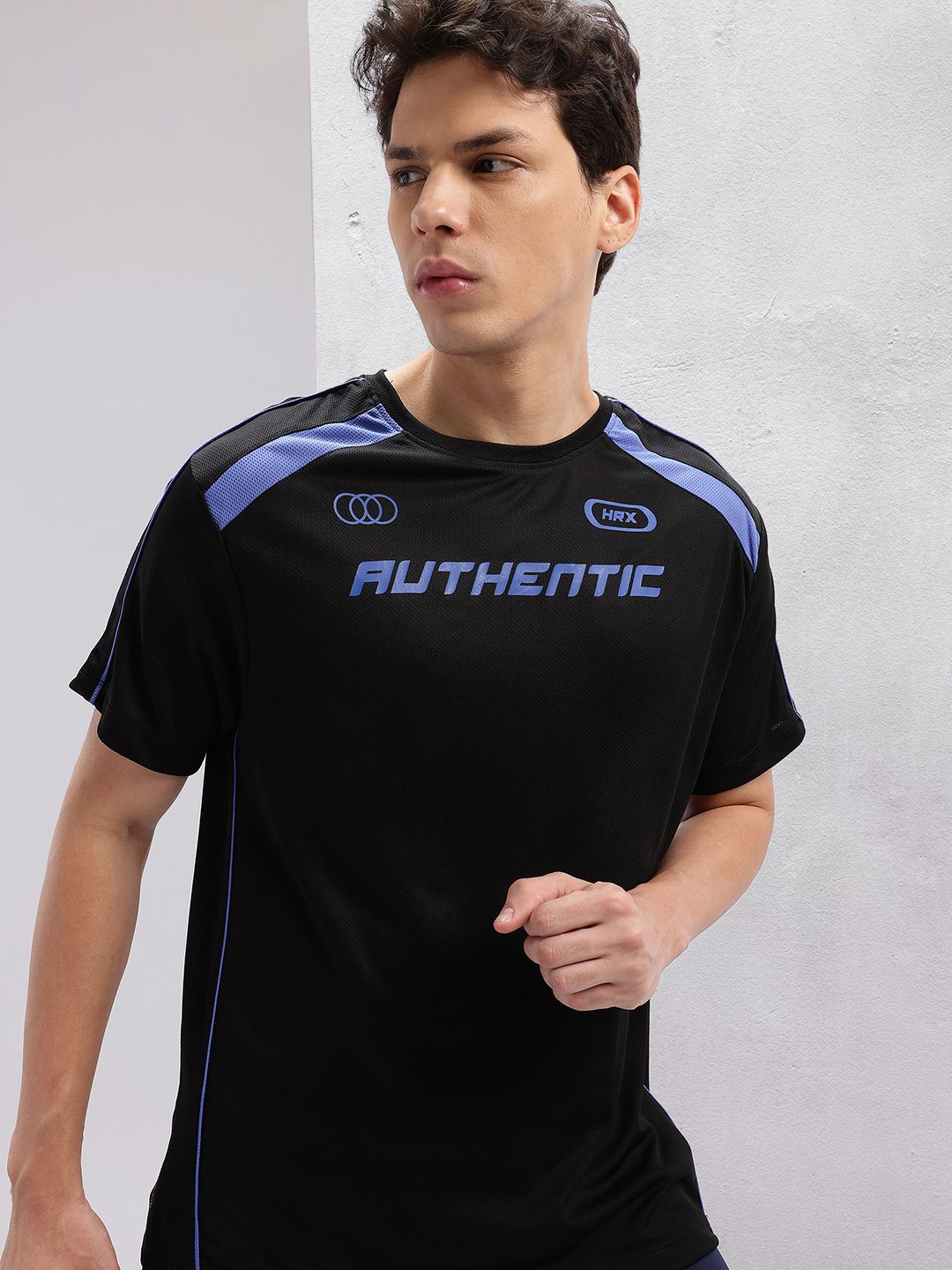 HRX by Hrithik Roshan Printed Rapid-Dry Running T-shirt