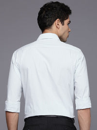 Raymond Slim Fit Striped Pure Cotton Formal Shirt